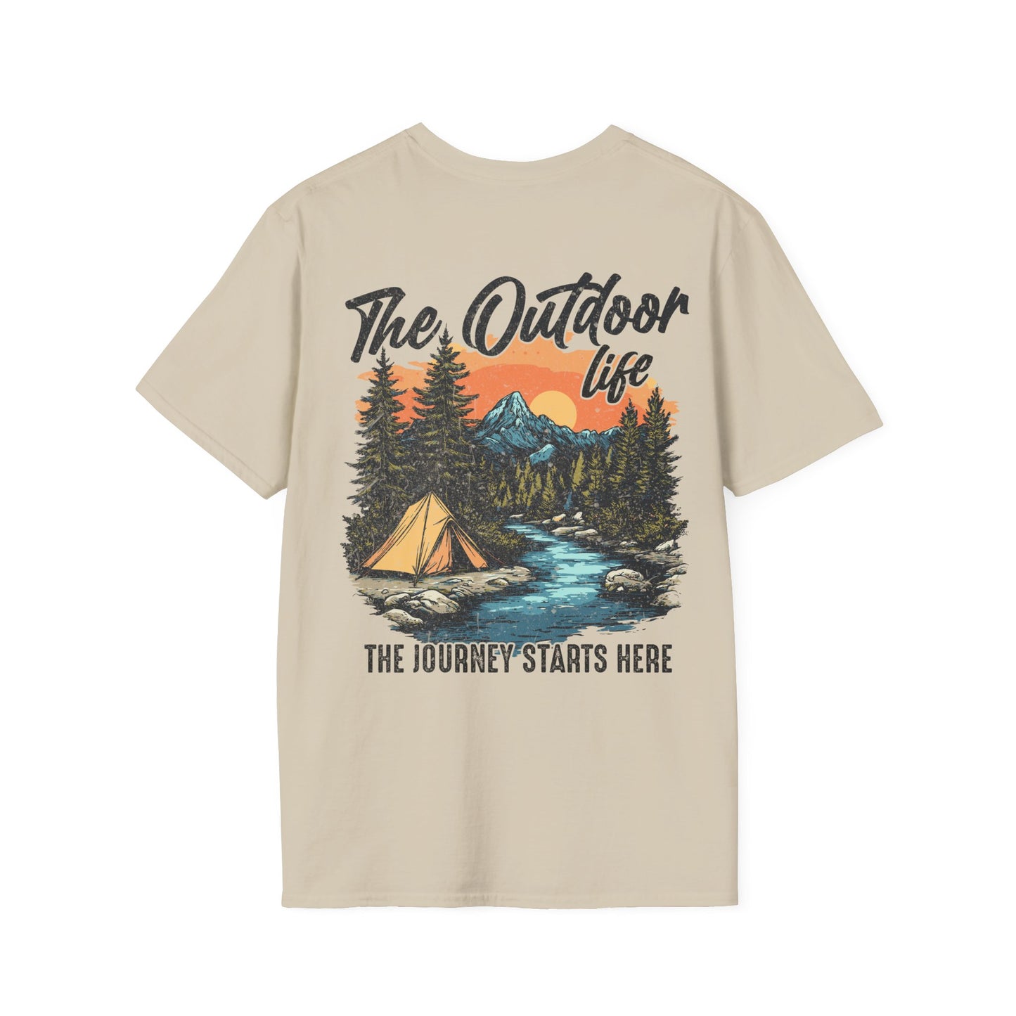 "The Outdoor Life" Sand Tee