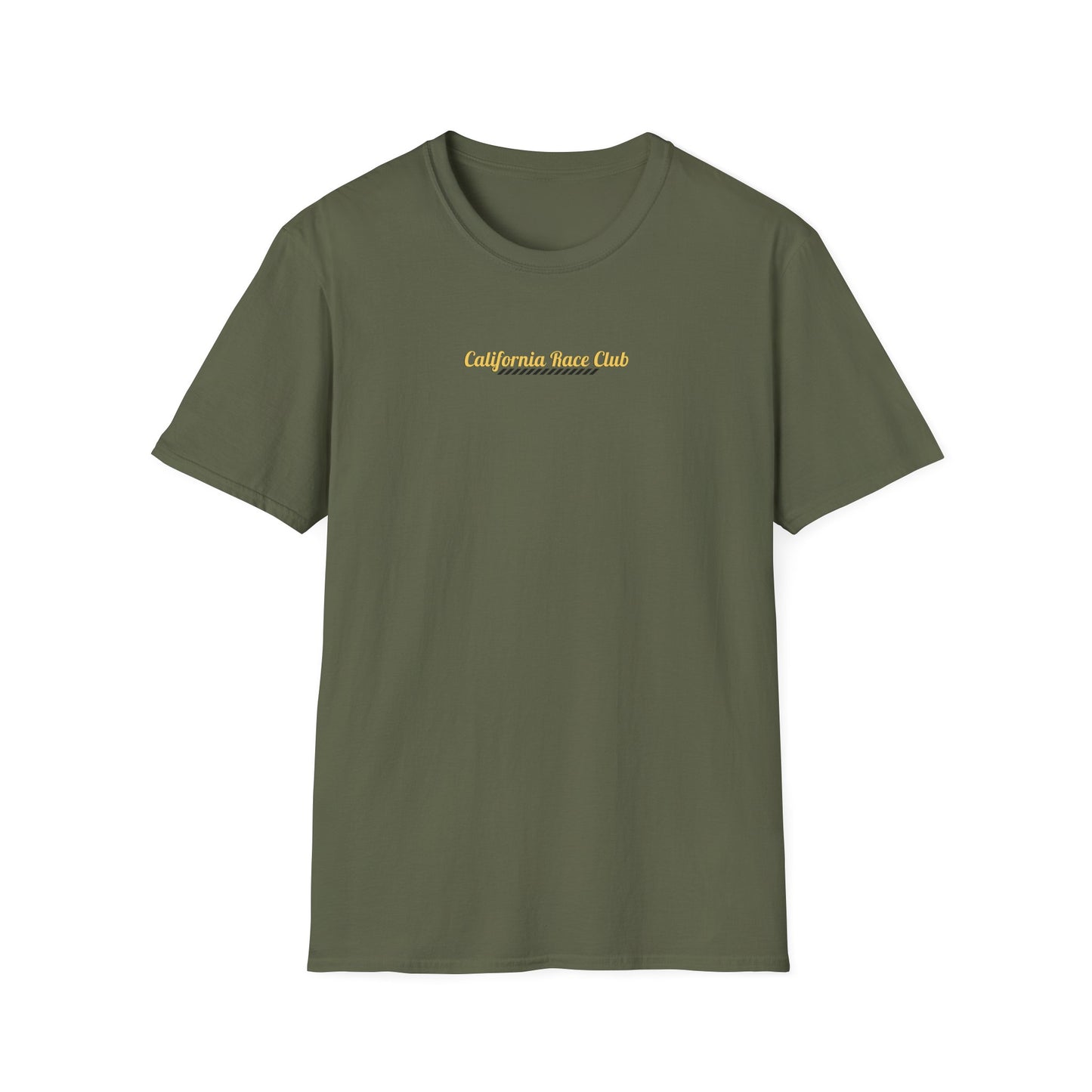 "California Race Club" Military Green Tee