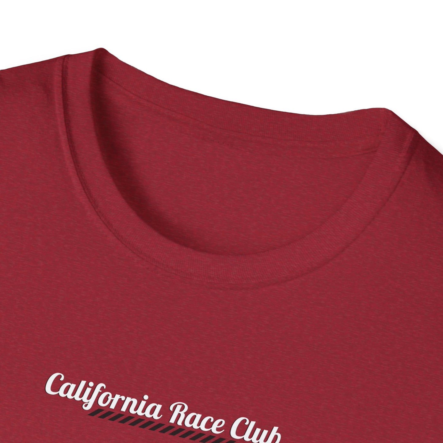 "California Race Club" Dark Red Tee