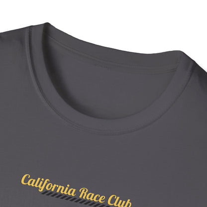 "California Race Club" Charcoal Tee