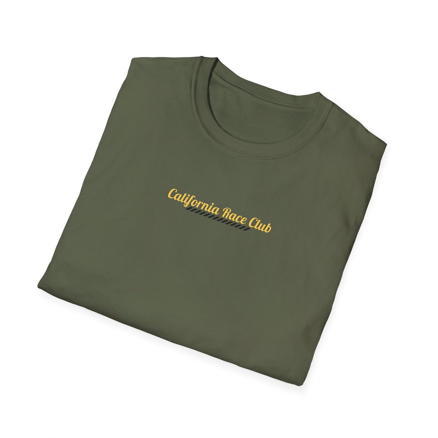 "California Race Club" Military Green Tee