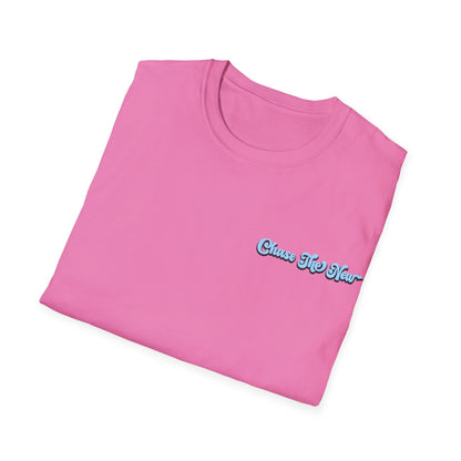 "Peace Green Falls" Pink Tee